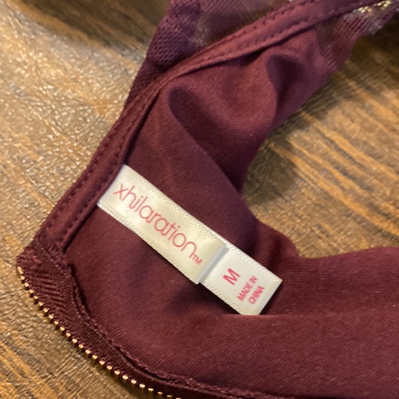 Xhilaration Adorable Dress, Medium, Wine Color - Picture 5 of 5